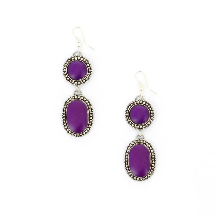 DIWALI PARIS - Wholesale Dangle Earrings - ZEINA DOUBLE EARRING6