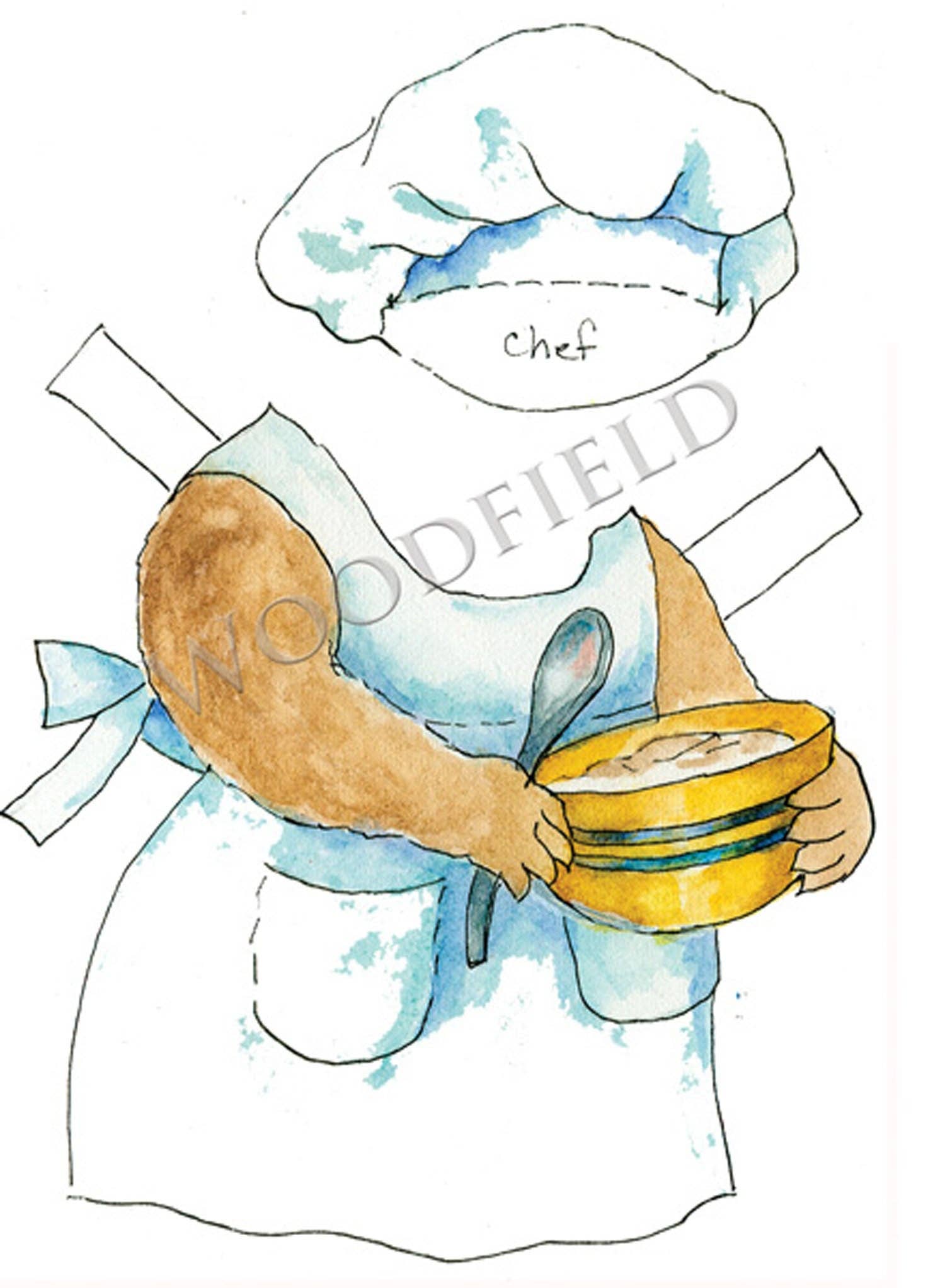 Woodfield Press - Wholesale DIY Craft Kit - #3001 - Lou-Lou Rabbit Paper Doll Kit3