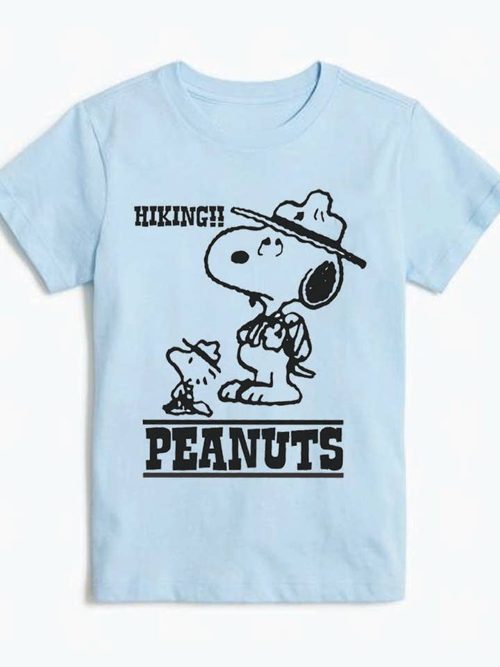 L1225 - Maglietta grafica PEANUTS per la vendita all'ingrosso da parte di HARANG