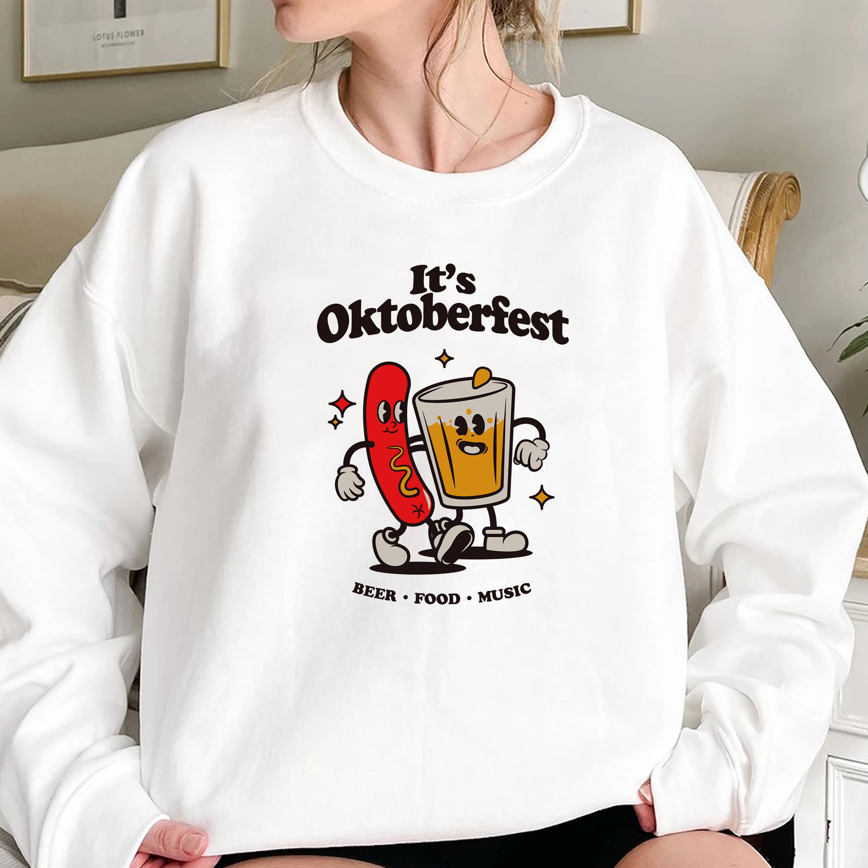 STARCHIS - Wholesale Graphic Sweatshirt - Women's - Graphic sweatshirt - It's Oktoberfest3