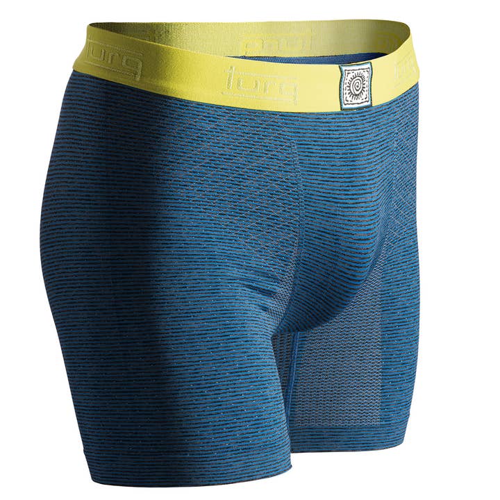 Turbo Stripes Cobalt Underwear for wholesale by Turq Performance Underwear