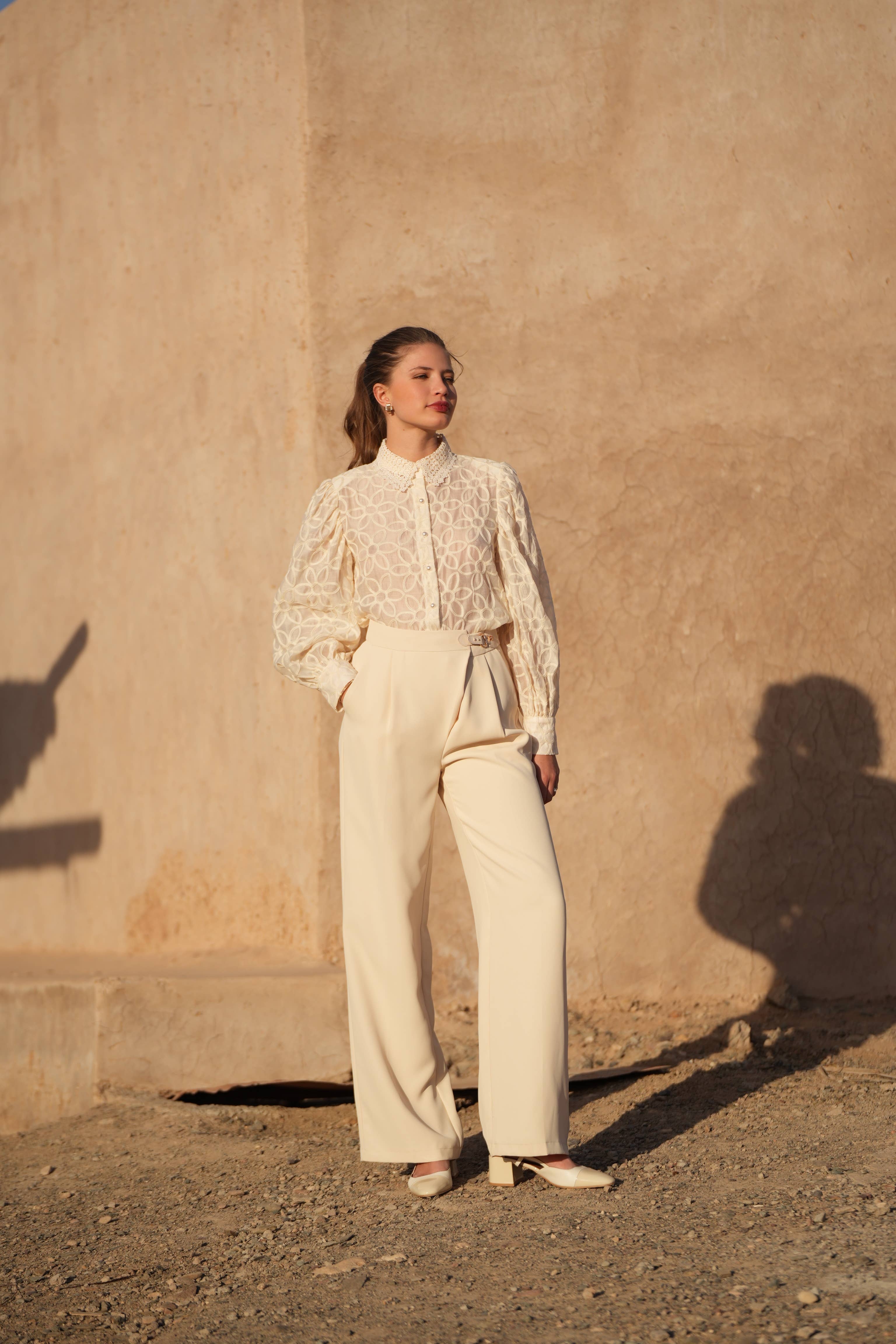 LULUMARY – Großhandel Bluse – Damen – Spitzenhemd CH232A1