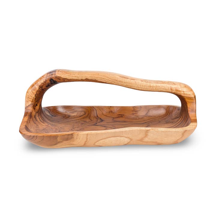Teak Fruit Caddy, Wood Fruit Caddy, Fruit Caddy, Natural Fruit Caddy for wholesale by baligood