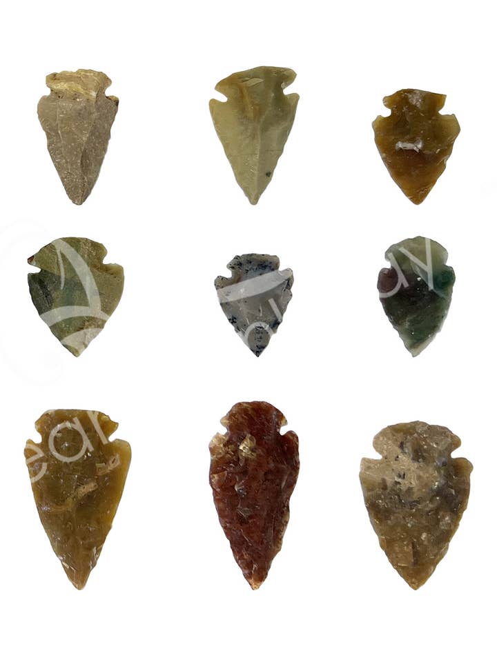 (PK 100)ARROWHEAD - JASPER B (PK 100) 1-1.75" for wholesale by Oceanic Linkways Inc