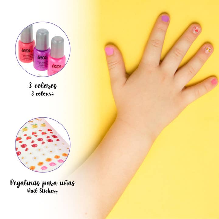 IKILIFE S.L - Venta al por mayor Esmaltes de uñas - Niños - Set de manicura infantil - Pintauñas al agua2