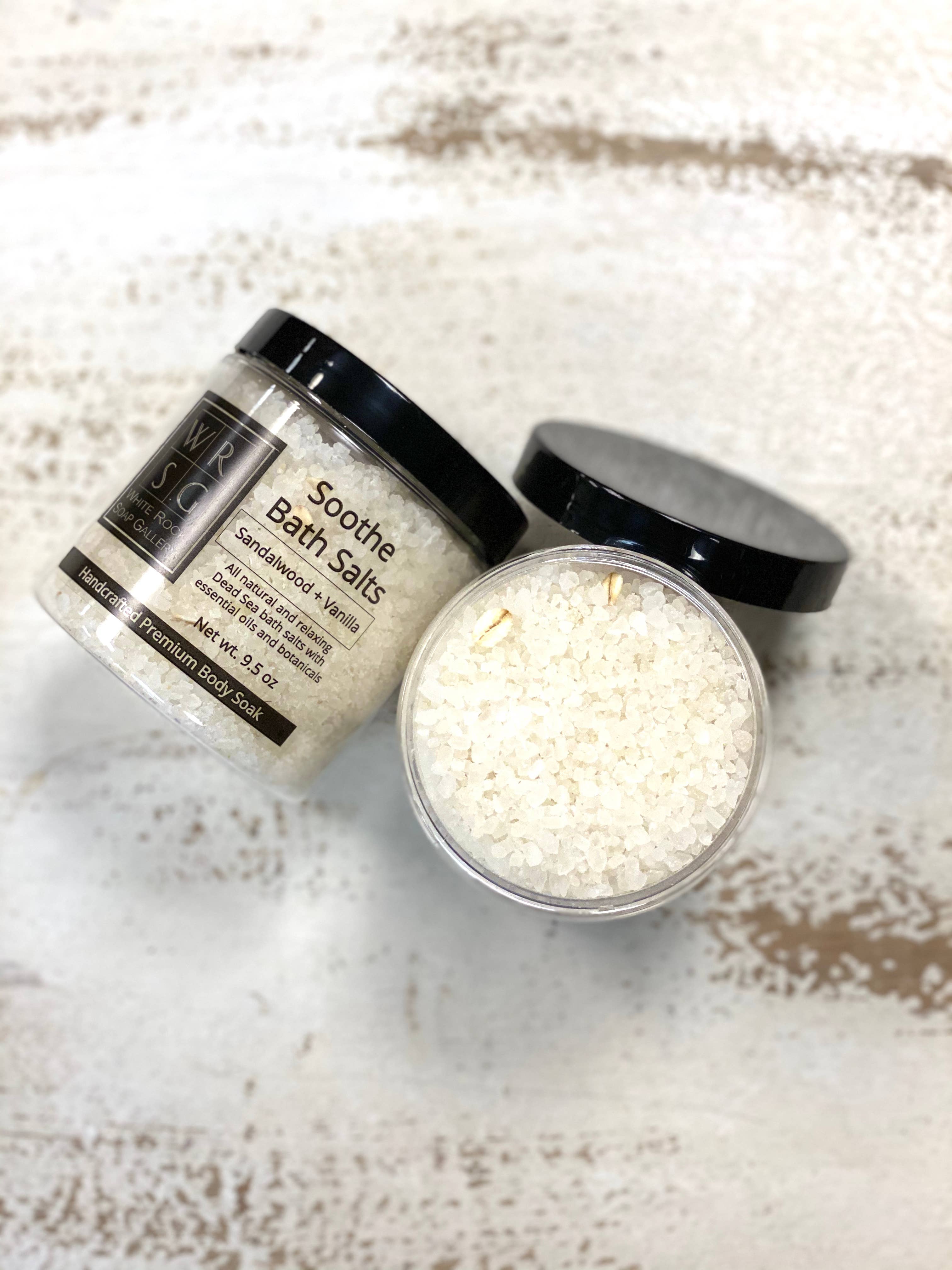 White Rock Soap Gallery - Wholesale Bath Salts - 9.5 oz Dead Sea Bath Salts4