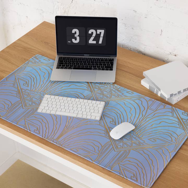 Delicate Deco Schreibtischunterlage für den Großhandel von 3rd Eye Textile Art