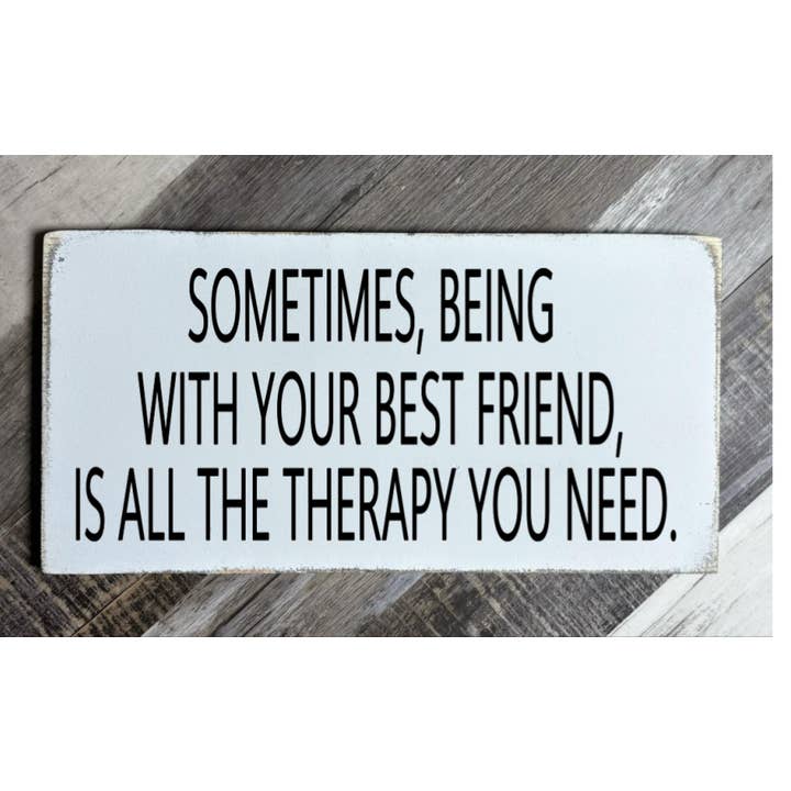 IBLAND BÖRJAR MED DIN BÄSTA VÄN för wholesale av Dudley's Cottage & Gifts