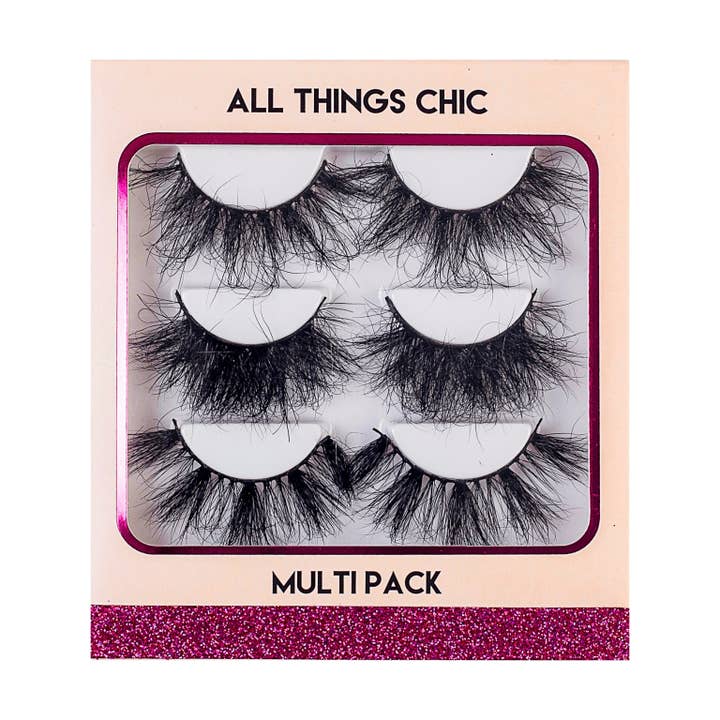 Full glam mink set for wholesale by All Things Chic