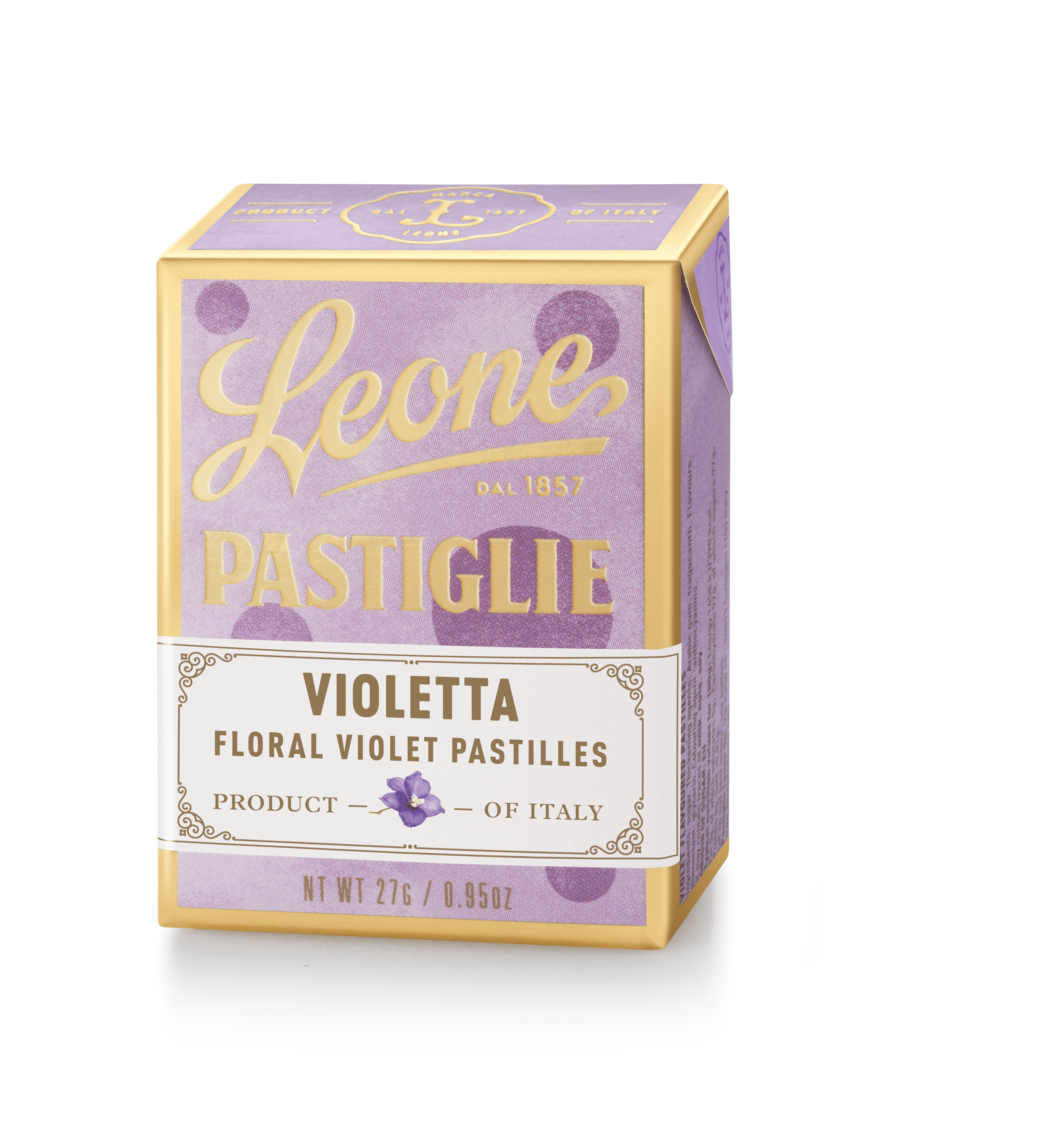 The French Farm - Wholesale Hard Candy - Leone Original Tin Violet Flavor 1.5oz0