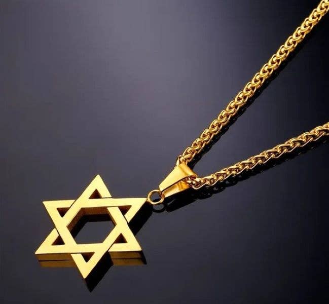 Syrrios Gifts LLC - Wholesale Pendant/Charm Necklace - Star of David Necklace Jewish Hexagram Pendant6