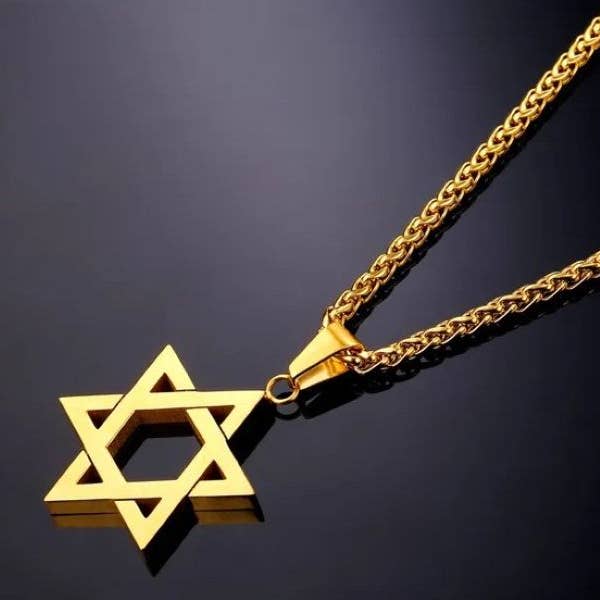 Syrrios Gifts LLC - Wholesale Pendant/Charm Necklace - Star of David Necklace Jewish Hexagram Pendant6
