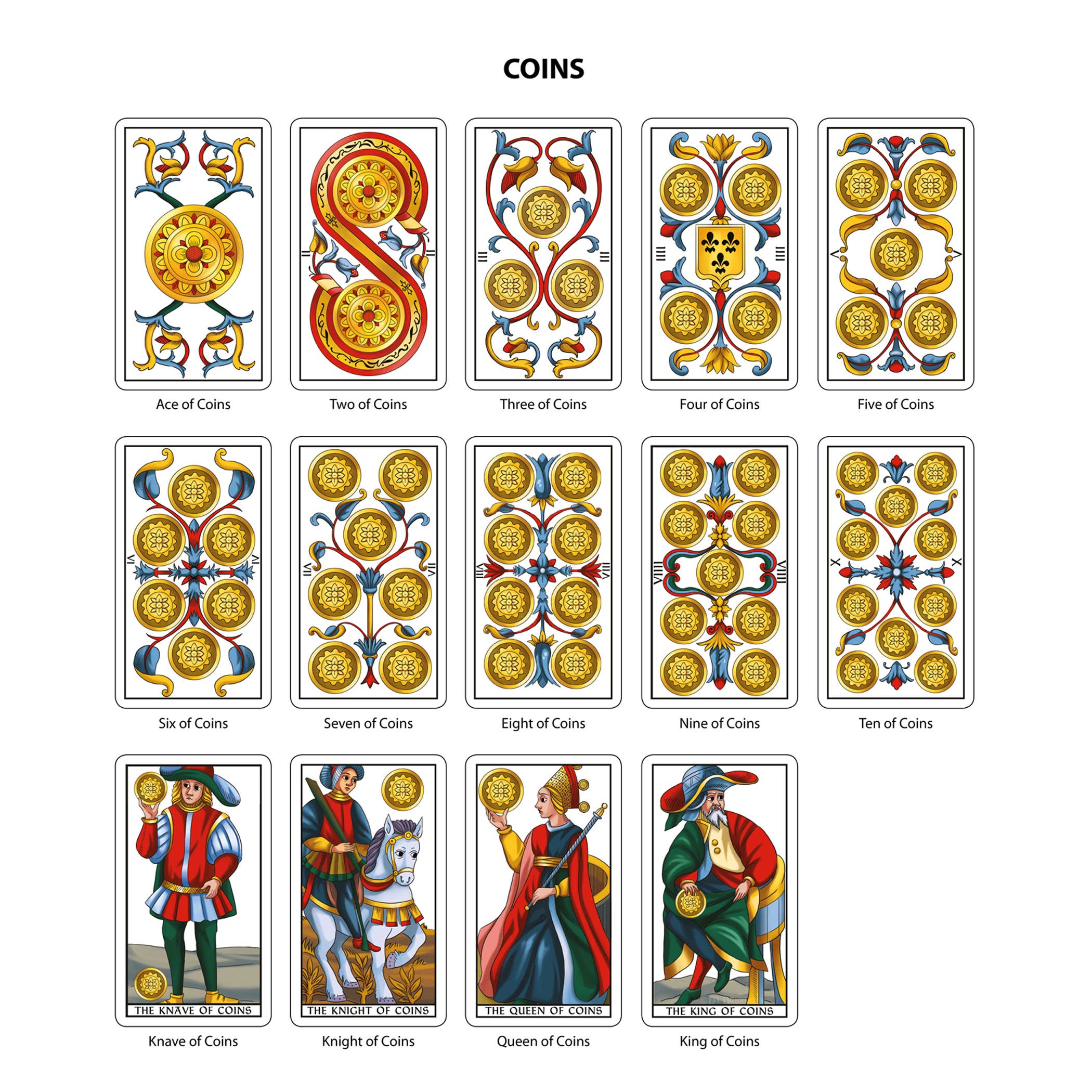 Da Brigh Tarot - Vendita all'ingrosso Tarocchi - Tarocchi di Marsiglia storici - Mazzo di carte remasterizzato11