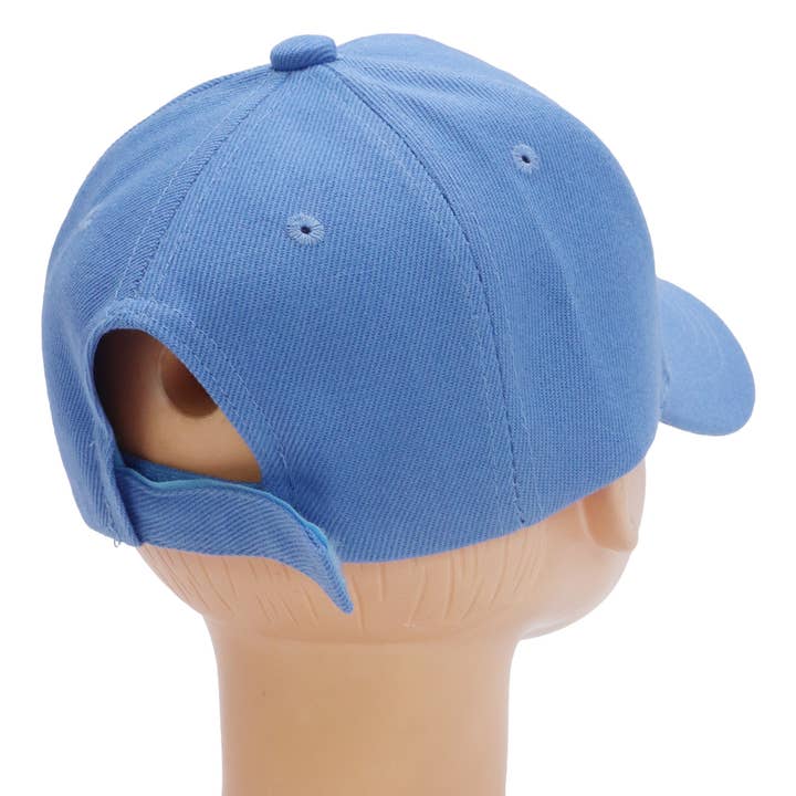 Cap Zone - Wholesale Baseball Cap - Kids - Kids Twill Acrylic Velcro Back Baseball Cap18