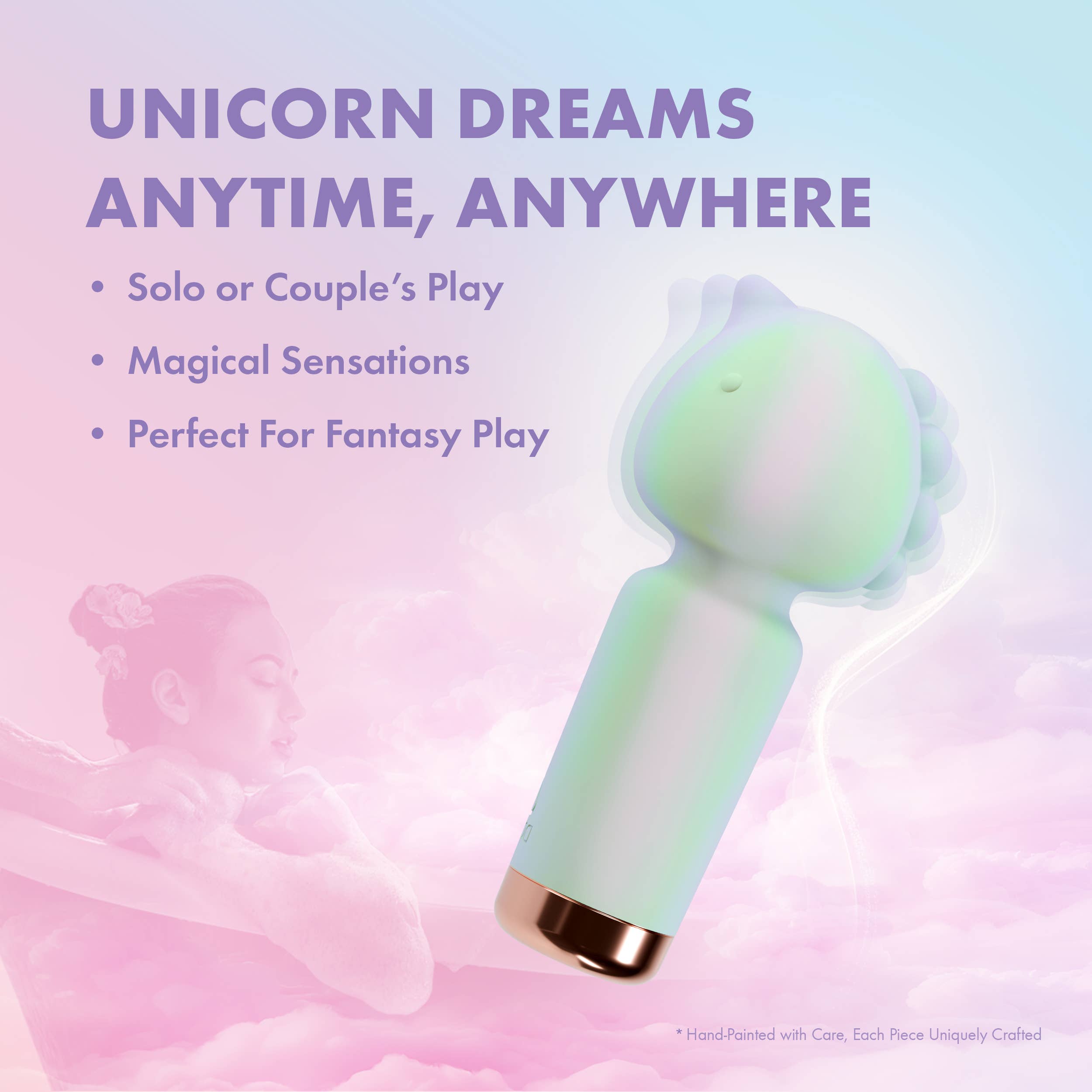 Blush - Wholesale Sex Toy - Play With Me - Unicorn Dreams - Silicone Clitoral Vibrator2