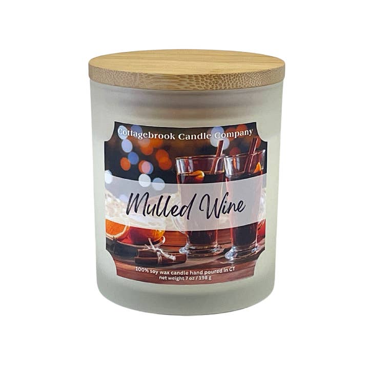 Gløgg Sojalys | 100% Sojavoks, Håndstøbt, Miljøvenlig for engroshandel hos Cottagebrook Candle Company