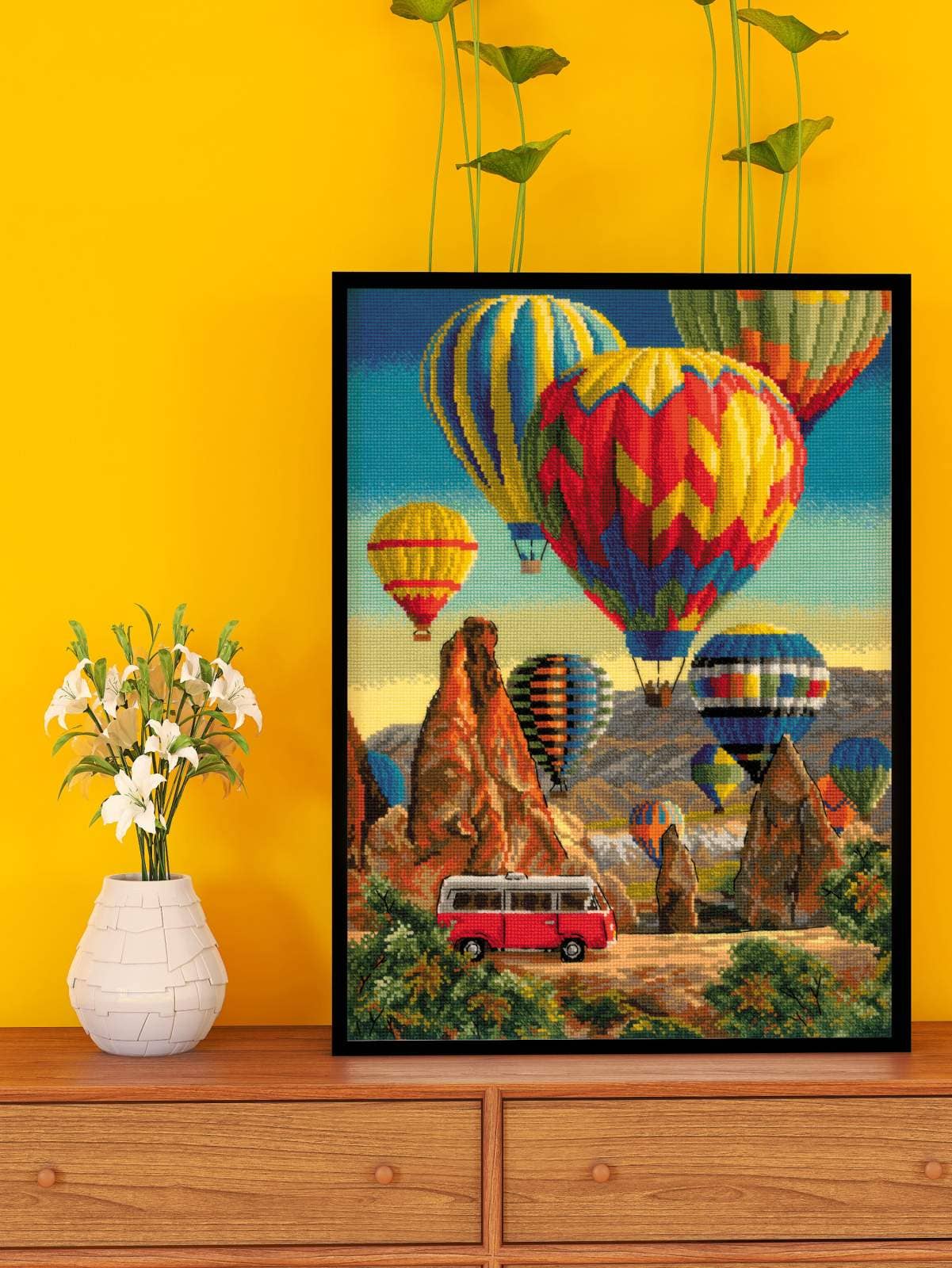 RIOLIS - Wholesale Embroidery/Cross Stitch Supplies - Cross Stitch Kit From Riolis 2021 Festival In Cappadocia4