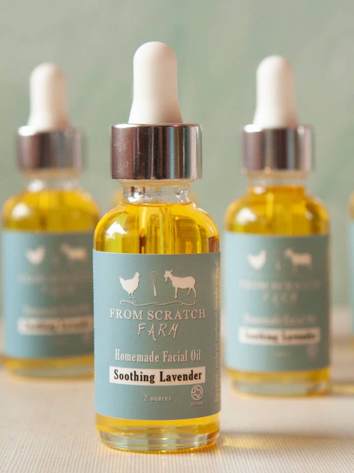 Facial Oils for wholesale by From Scratch Farm