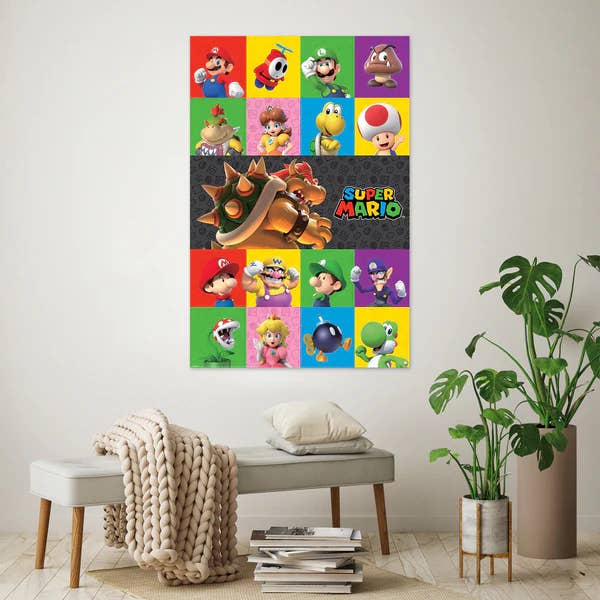Close Up GmbH - Wholesale Poster - Nintendo Super Mario Poster Characters 61 cm x 91.5 cm2