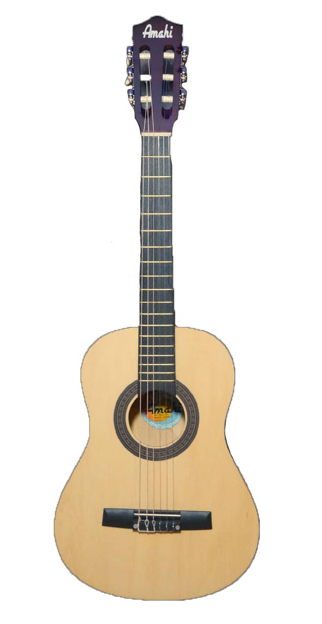 Amahi Ukuleles - Venta al por mayor Instrumentos musicales - Guitarra de Cuerdas de Nylon Amahi - SXGT07C