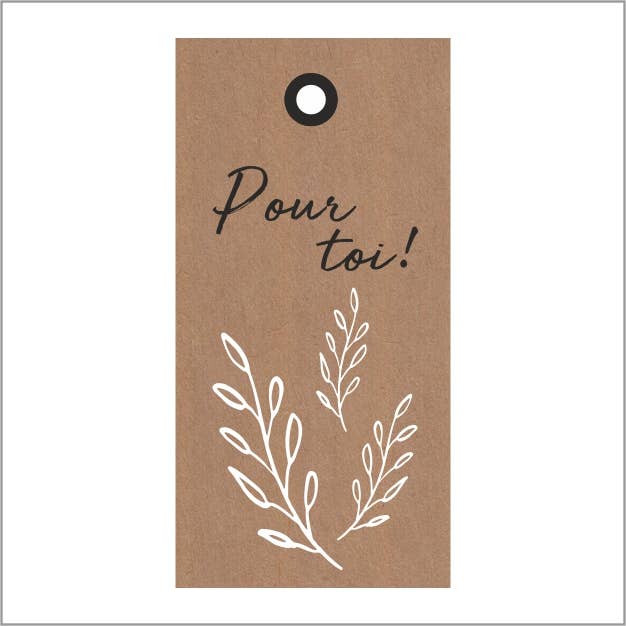 Gift cards — 20 pieces — Pour Toi for wholesale by Mini Art Products