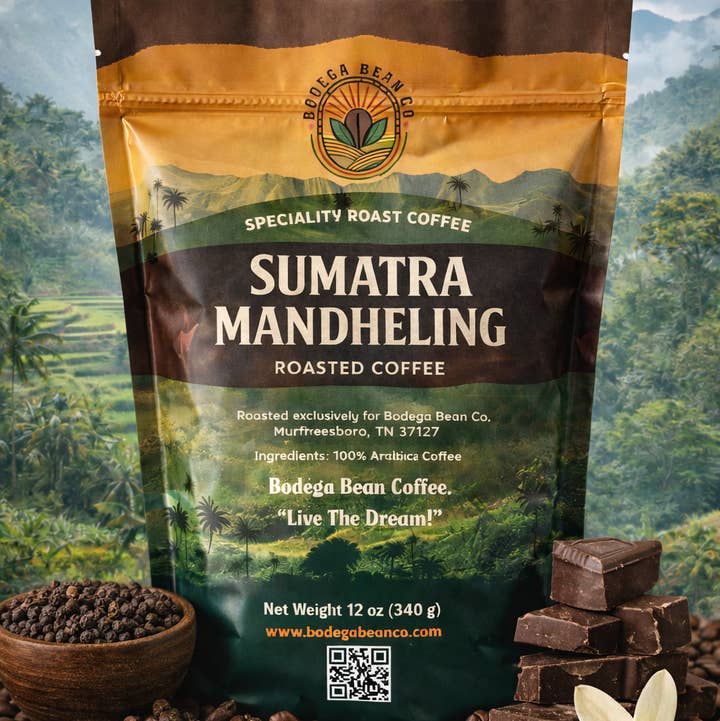 Bodéga Bean Co. - Wholesale Coffee Beans - Sumatra Mandheling - Roasted Coffee0