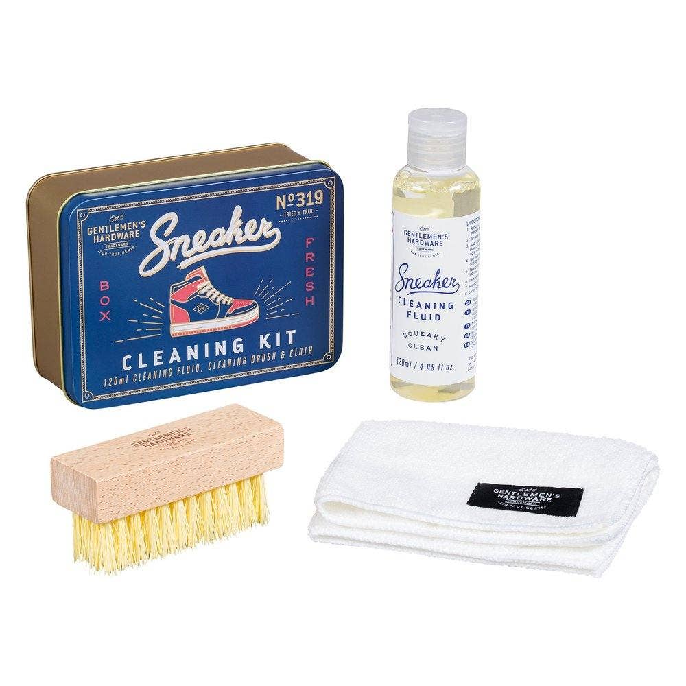 Designworks Collective – wholesale Shoe care kits & sets – Gentlemen's Hardware Sneaker Cleaning Kit0