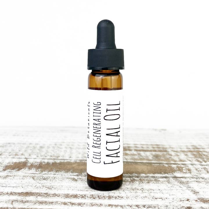 1/4 oz Zellregenerierendes Gesichtsöl für den Großhandel von Wild Botanicals