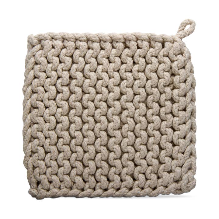 Crochet Trivet Natural Cotton Everyday for wholesale by tag