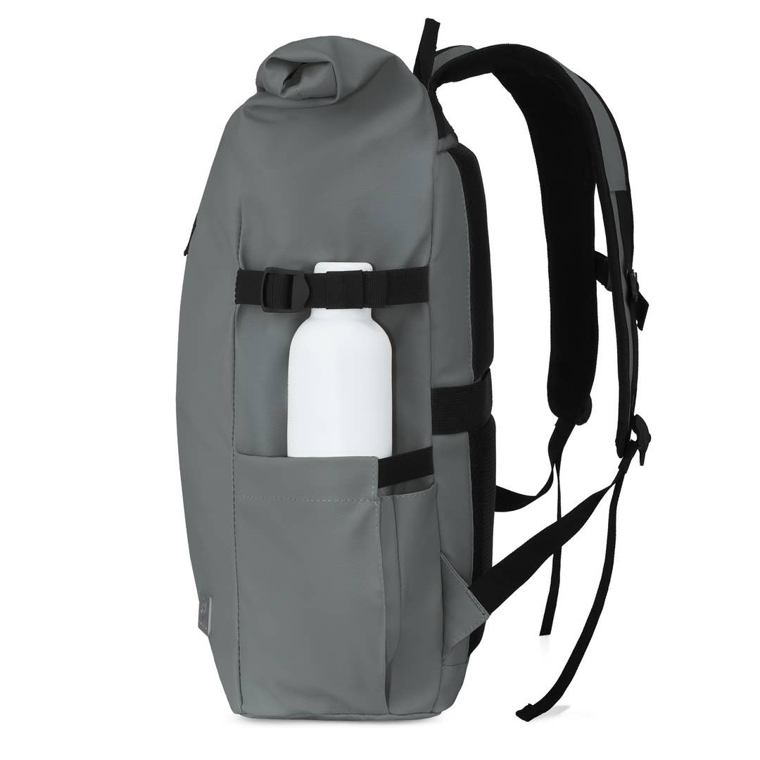 James Hawk - Vente Sac à dos – unisexe - Sac à dos Rolltop pratique pour ordinateur portable, tablette et accessoires19