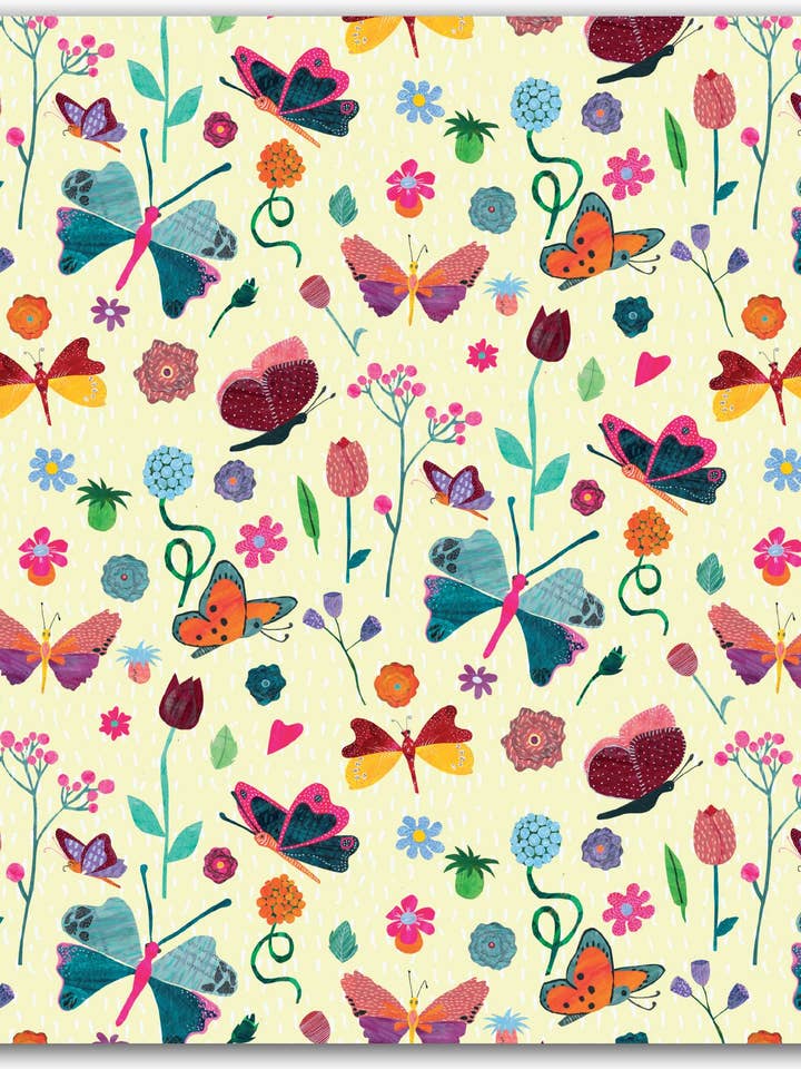 NC457 Butterflies - Elze van den Akker for wholesale by Cardiau Nico Cards