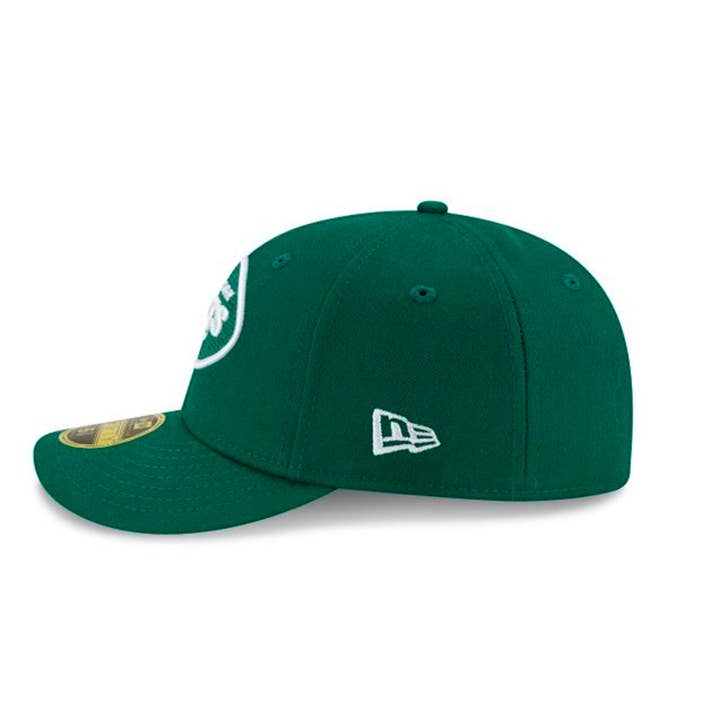 Rat City Skate Shop – wholesale Baseballkeps - Unisex – New York Jets 59fifty New Era Low Pro Grön Fitted Keps