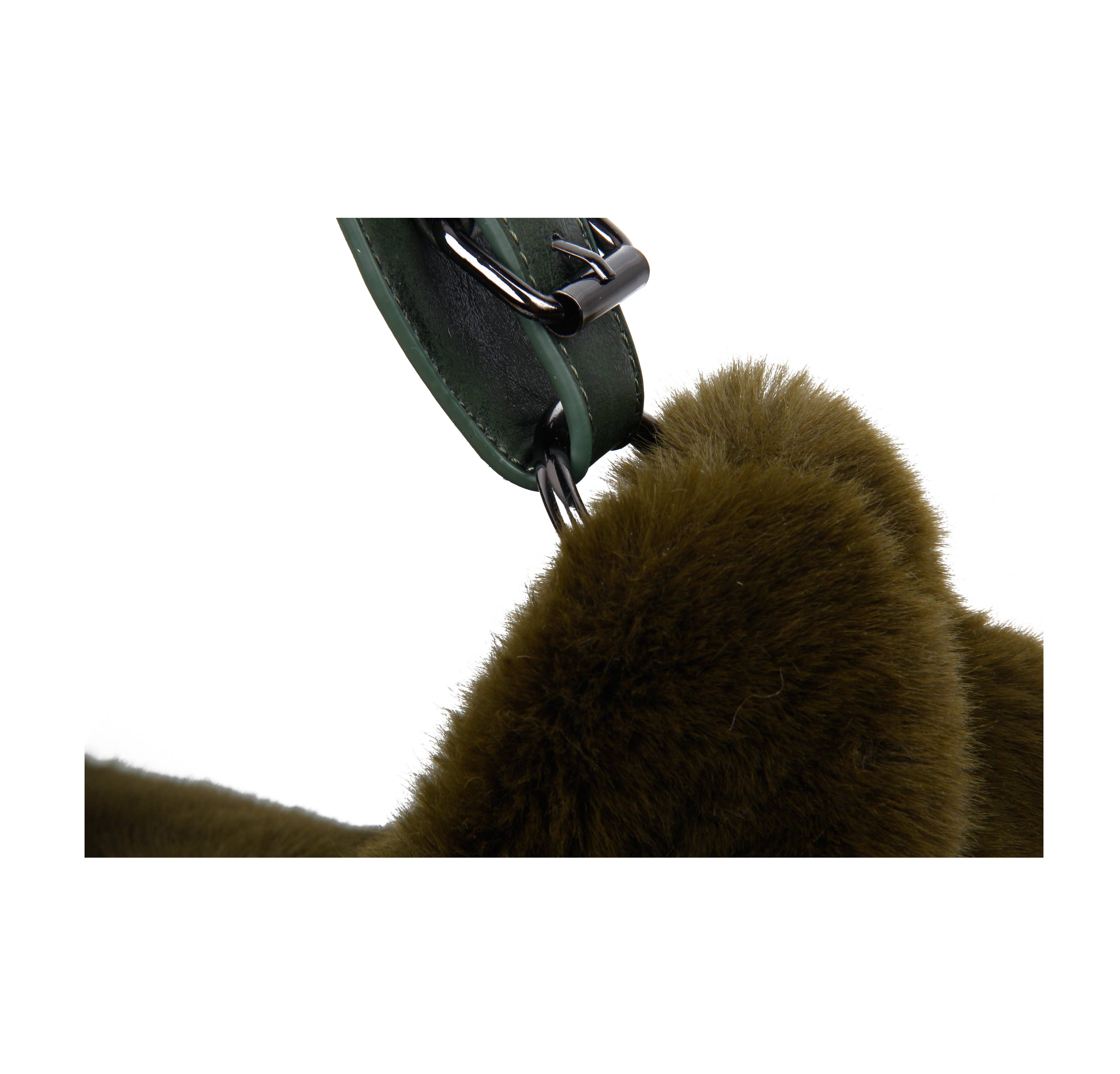 Papaya Fashion Ltd – wholesale Shoulder bag – women's – HF170433-Top handle faux fur handbag with top zip closure11