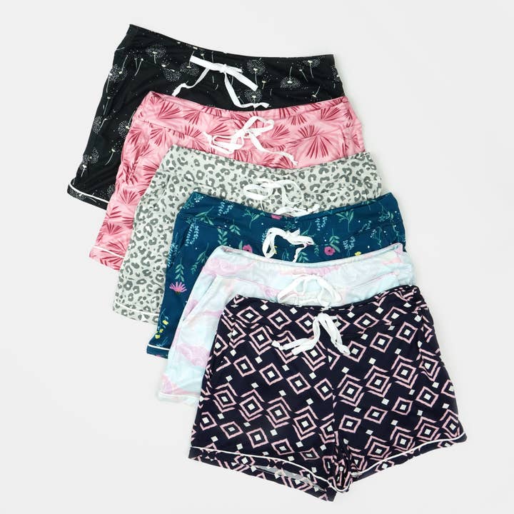 DM Merchandising - Wholesale Lounge Shorts - Women's - Hello Mello Dreamscape Lounge Short Open Stock