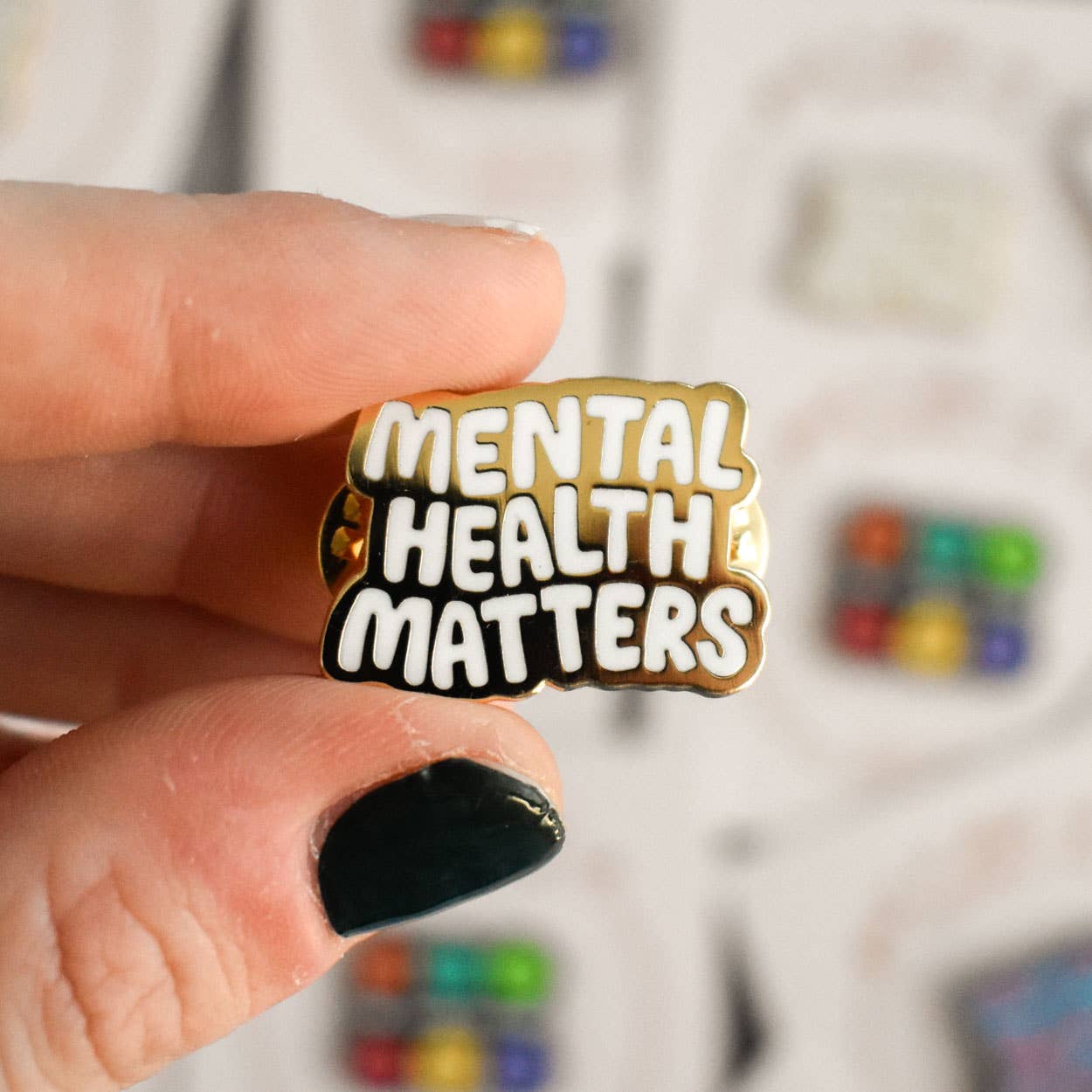 Kyn You Believe It - Wholesale Lapel Pin/Button - Mental Health Matters Pin