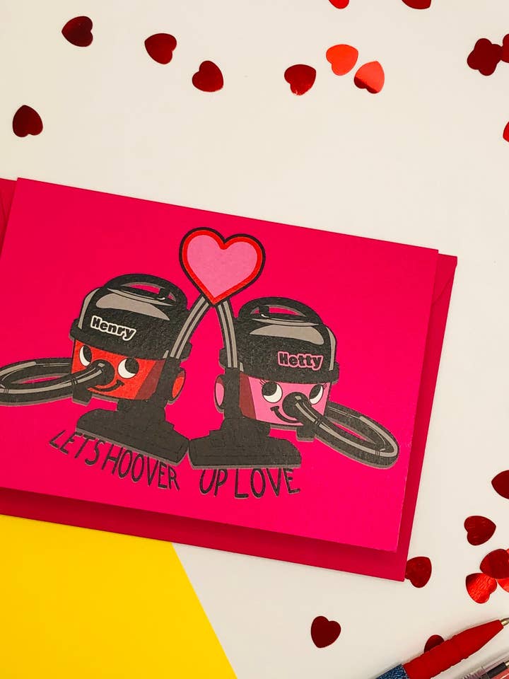 Hoover Up Love Card - Case of 6 for wholesale by PaintsPylons