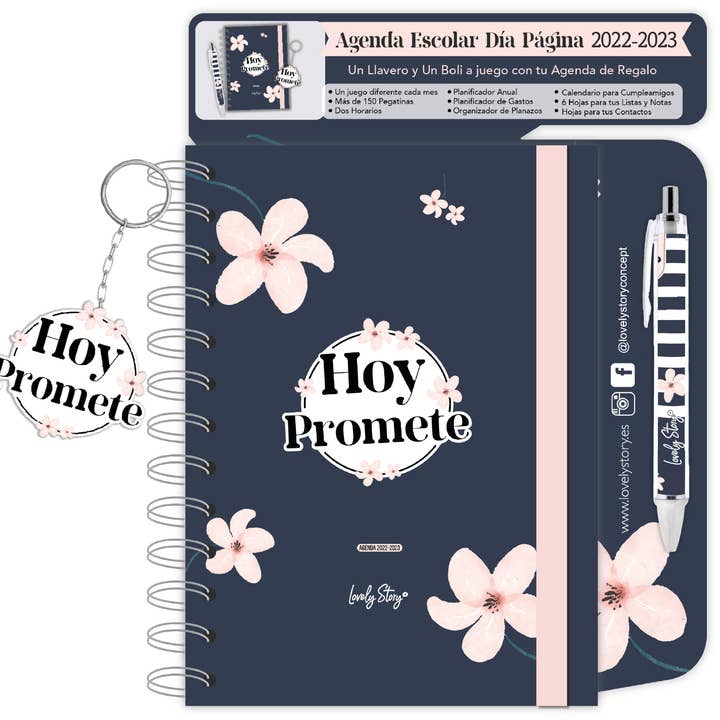 Schulagenda 2022-2023 Tagesansicht – Heute versprochen für den Großhandel von LOVELY STORY