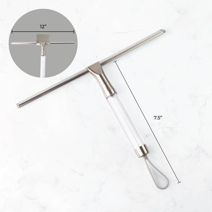 Zadro, Inc. - Wholesale Squeegee - Shower Squeegee with Silicone Blade & Wall Mounting Bracket3