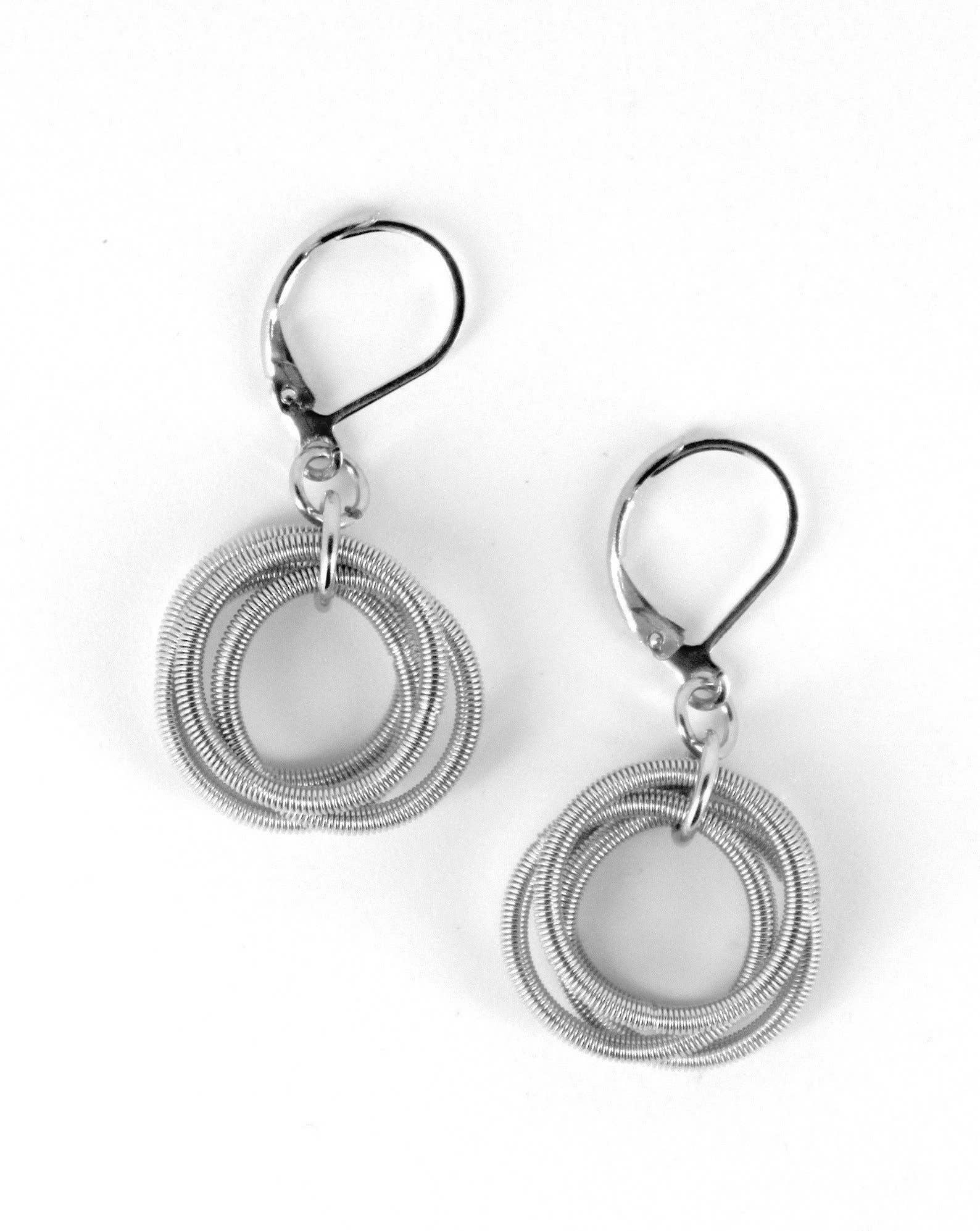256 - Silver PW Loop Earring for wholesale by Sea Lily