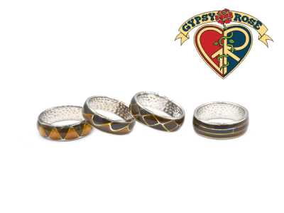 Gypsy Rose - Wholesale Band/Stacked Ring - Assorted Mood Band Rings1