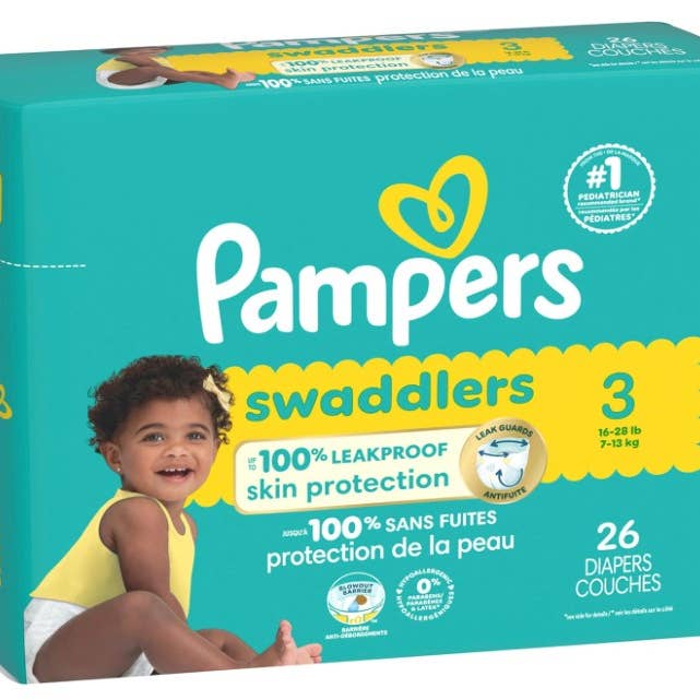 Pampers Swaddlers Active Baby Luiers Maat 3, 26 Stuks voor wholesale door EcoQuality