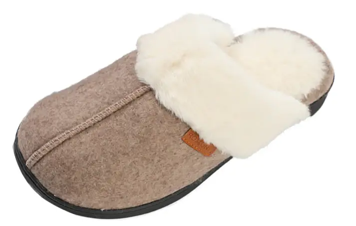 Roxoni - Wholesale Slippers - Women's - Roxoni Women's Winter House Fuzzy Fluffy Furry Cozy Clog Sli9