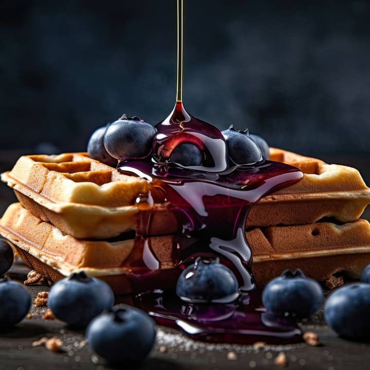 War Eagle Mill Food Group - Wholesale Flavored Syrup - Sugar Free Blueberry Syrup, 12 fl oz Bottle1