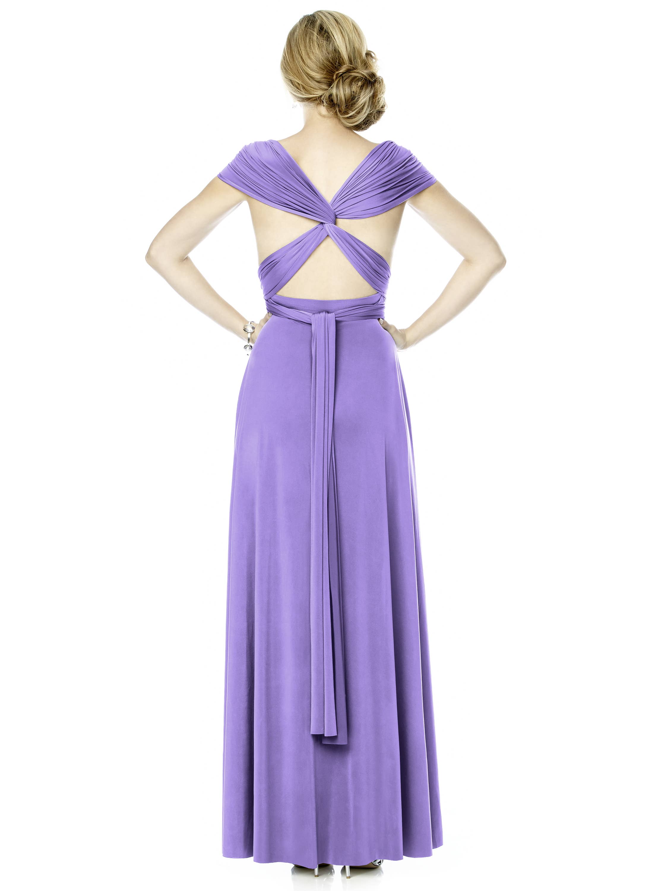 Dessy Group – Großhandel Kleid – Damen – Twist Wickelkleid: Lang45