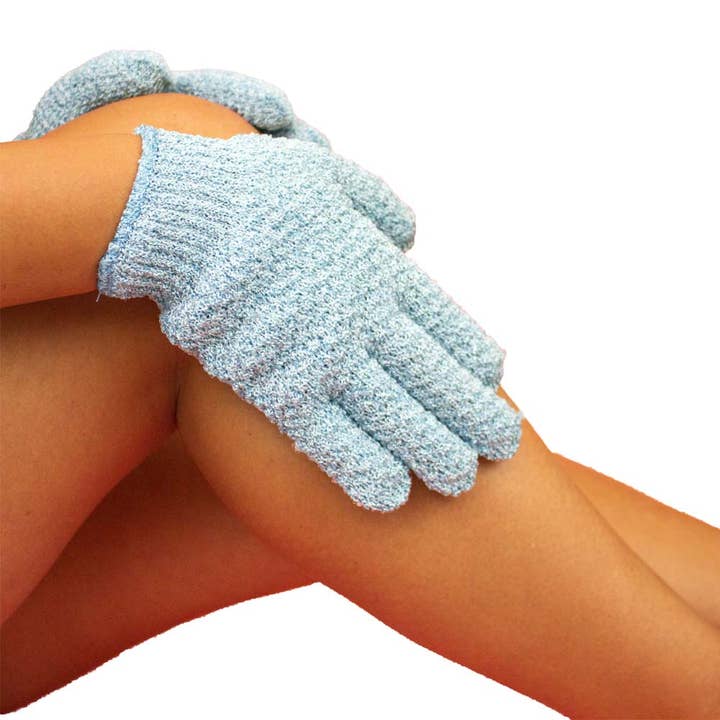 Beauty By Earth - Wholesale Exfoliating Gloves/Mitts - Exfoliating Shower Gloves - (Pack of 4 Gloves)6