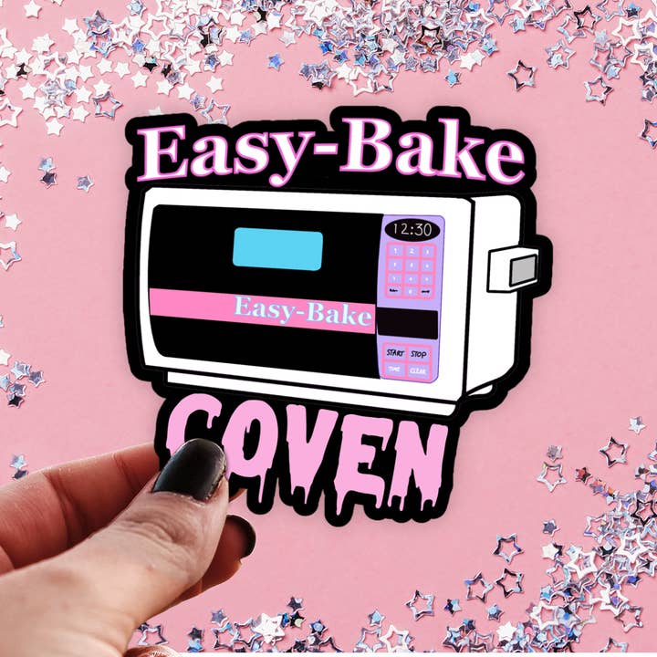 Easy Bake Coven Sticker - Pastel Goth for wholesale by Pretty Toxic Stickers