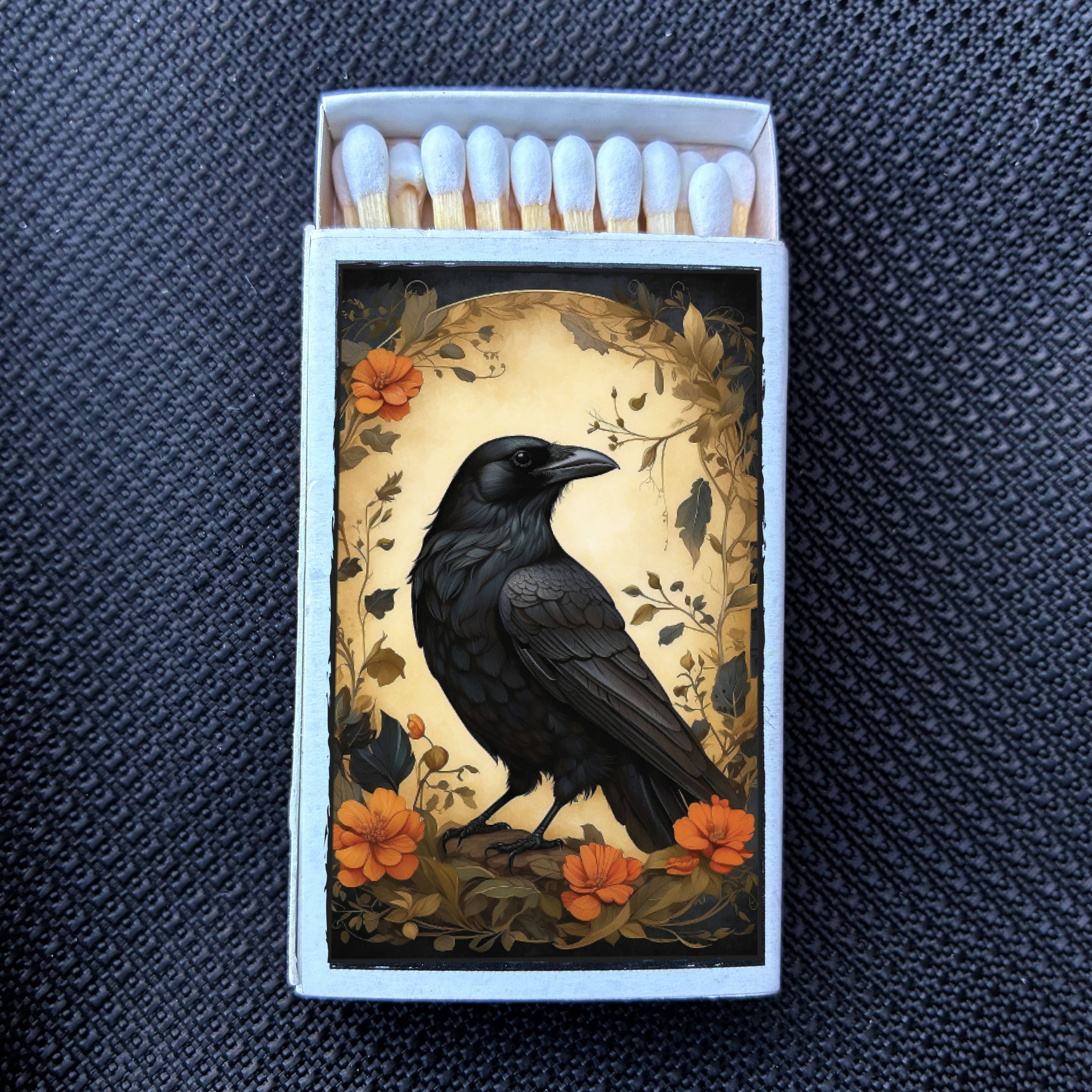 Most Amazing - Wholesale Matches - Raven Matchbox • Matches • Candle Acc • Stocking Stuffer5