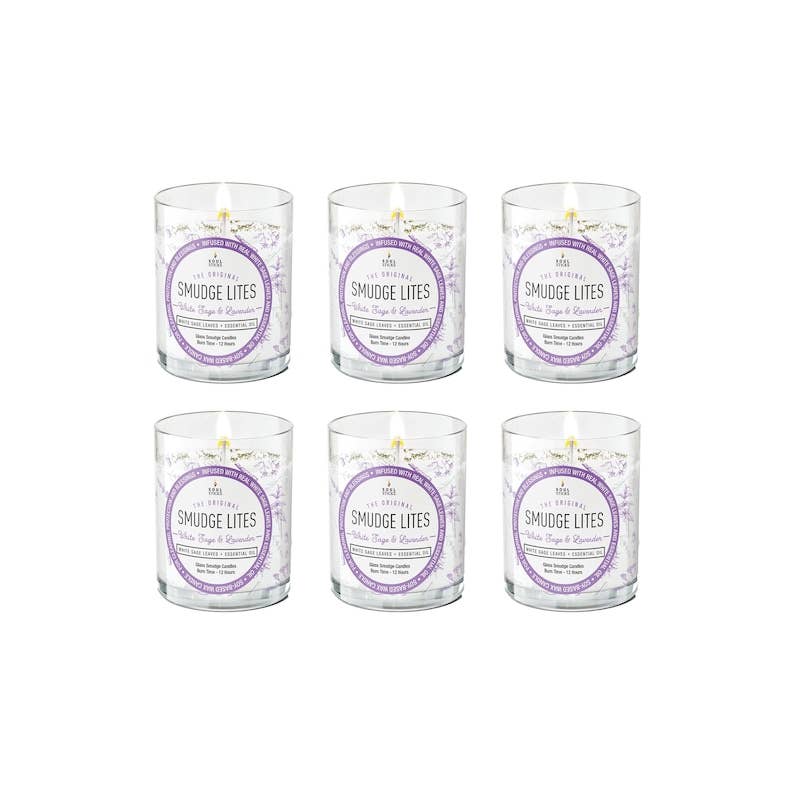 Designs by Deekay Inc. - Wholesale Votive Candle - 'Smudge Lites' Lavender Sage Votive Smudge Candle (6)