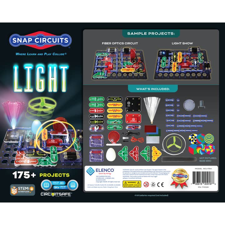 Snap Circuits by Elenco Electronics - Wholesale Electronic Toy - Kids & Baby - Snap Circuits® Light1