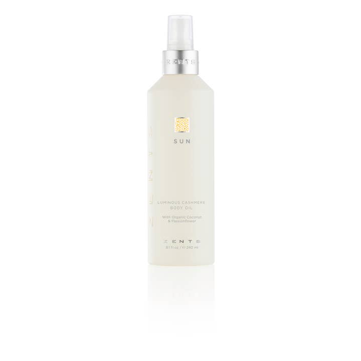 ZENTS - Wholesale Bath/Body Oil - Sun, ZENTS Luminous & Moisturizing Cashmere Body Oil